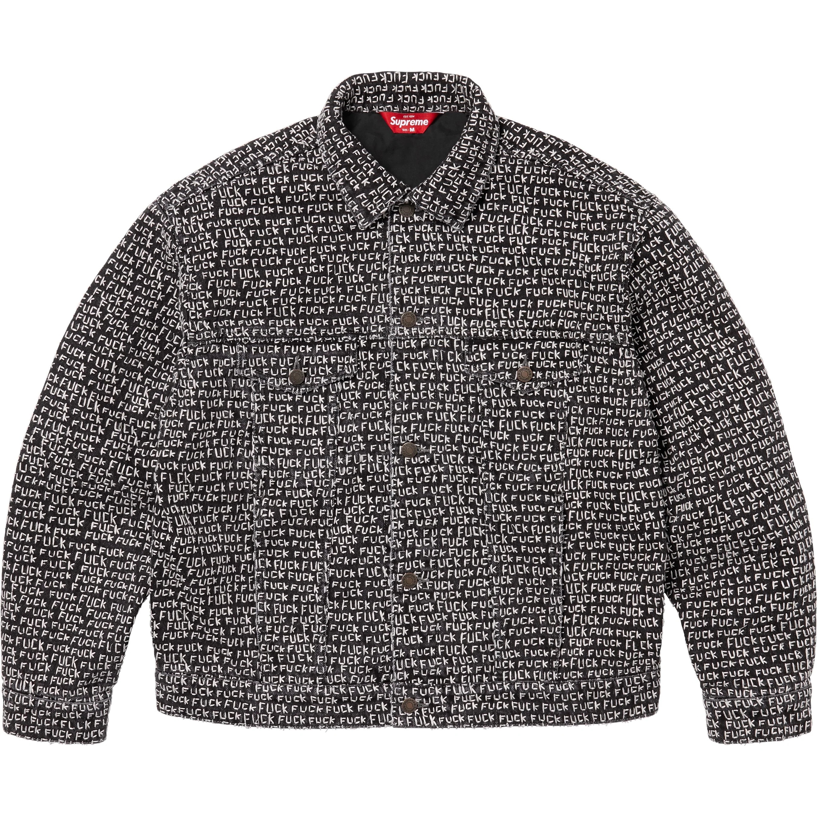 Fuck Stitch Denim Trucker Jacket view 9